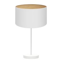 sobremesa alto tania 1xe27 blancoblanco-madera clara 62x30x30 cm