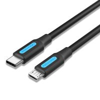 vention covbd cable usb-c macho a microusb macho 50cm negro
