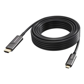 Cable adaptador USB-C a HDMI Vision TC 15MUSBCHDMI+/BL 15 m 4K 60 Hz