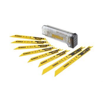 Dewalt Dt2446-qz - Hojas De Sierra Sable Segmentadas De Alto Rendimiento 8 Piezas