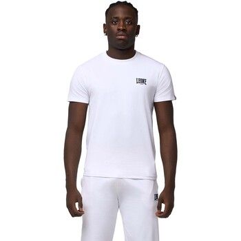 Leone 1947 Tops y Camisetas Man T-Shirt Short Sleeves Small Logo para hombre