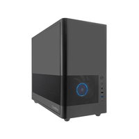 caja coolbox coolbox caja matx mp2 negra usb-c 32 gen1 ventilador 120 pwm full metal sfte negro