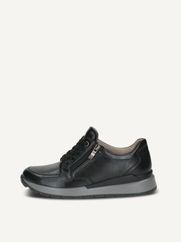 CAPRICE Sneaker, black, made of Leather, Size 40