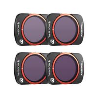 freewell - juego de 4 filtros magneticos ndpl para dji osmo pocket 4  pocket 3 y xtra muse filtros para lentes de camara accesorios de fotografia