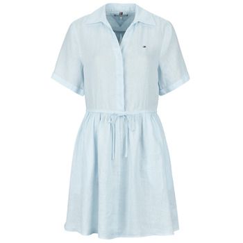 Tommy Hilfiger Vestido ESS LINEN SHORT SS DRESS para mujer