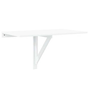 Mesa Plegable De Pared Blanco 100x60 Cm
