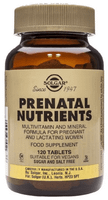 solgar nutrientes prenatales 120 comprimidos