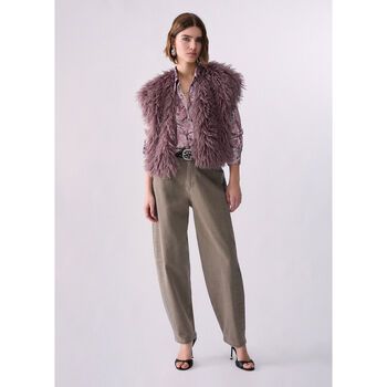 Liu Jo Pantalones Pantalones balloon con micro-strass para mujer