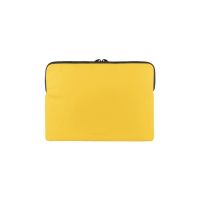 funda portatil tucano gommo sleeve para 16 y 156 resistente al agua amarillo