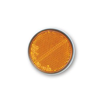 Reflector lateral 60mm M5 naranja