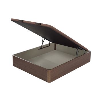Canapé Abatible Madera 25 Tapa Tapizada AD Wengué 160x200 cm FLEX