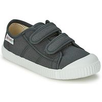 victoria zapatillas blucher lona dos velcros para nina