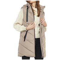 jdy abrigo de plumas padded waistcoat para mujer