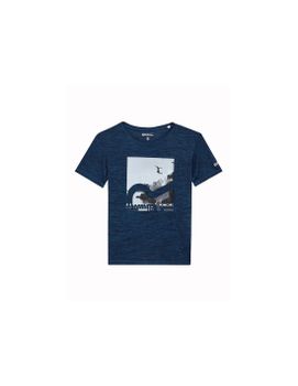 Camiseta de Montaña Regatta Alvarado VII Bluewingmarl Infantil