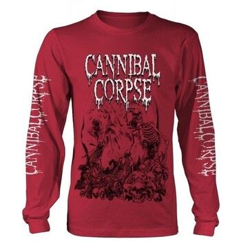 Cannibal Corpse Camiseta manga larga Pile Of Skulls 2018 para mujer