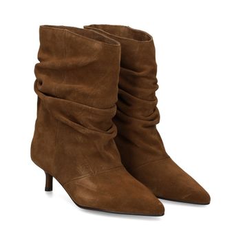 Befree Botas Con Tacón Mujer - Beige Talla 40