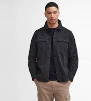 barbour international para hombre mos0390 camisa arlo negro l casual algodon manga larga