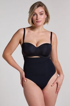 Hunkemöller Invisible Tanga Negro