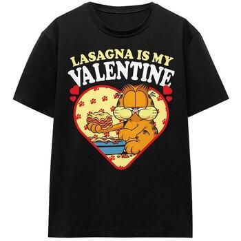 Garfield Camiseta Lasagna Is My Valentine para mujer