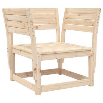 Silla De Jardín | Silla De Exterior | Sillón Madera Madera Maciza De Pino