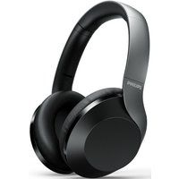 philips taph805bk00 wireless bluetooth noise-cancelling headphones - black black
