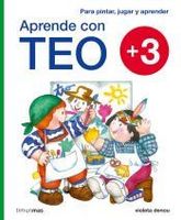 aprende con teo 3 para pintar jugar y aprender