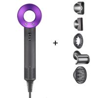 arzopa super hair dryer secador de pelo 1600w profesional con accesorios purpura