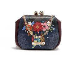 nicole lee monedero mini bolso cruzado con cierre kiss lock dream comes true para mujer