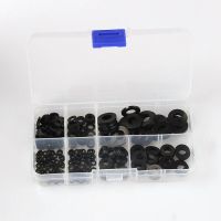 250pcs arandela de plastico aislante de alta temperatura m2 m25 m3 m4 m5 m6 m8 de nylon