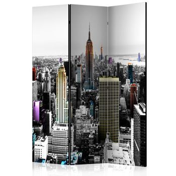 Biombo - Iridescent Skyscrapers (135x172 Cm)