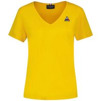 le coq sportif camiseta essentiels tee col v para mujer