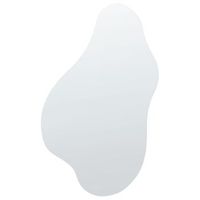 espejo de pared 46 x 76 plateado herry