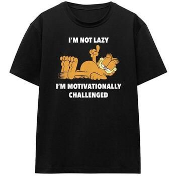 Garfield Camiseta Track And Field para mujer