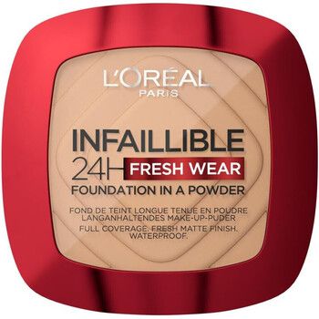 L'oréal Base de maquillaje Infallible 24H Fresh Wear Powder Foundation - 300 Ambre para mujer