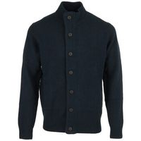 barbour chaqueta de punto patch zip through knitted jumper para hombre