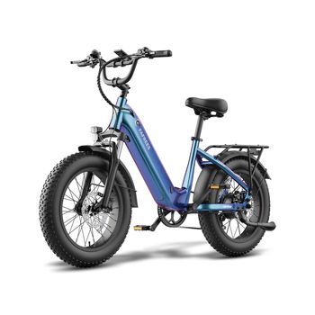 Bicicleta Eléctrica Fafrees F20 Rover 48v20ah 75-100km 250w Color Azul