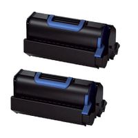 compatible multipack oki mb770 printer toner cartridges 2 pack -45488802