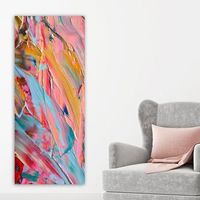 pintura decorativa lienzo dky197416079350120 multicolor 50x120