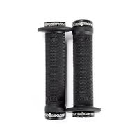odi x stay strong ruffian lock on grips black and gold  143mm