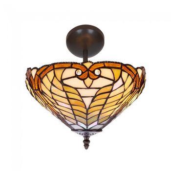 Plafón de techo dali cristal tiffany ii