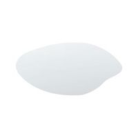espejo de pared led de vidrio dormitorio bano 60 x 120 cm cm plateado sologny