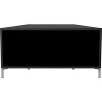 alphason hyde 1000 mm tv stand - grey grey