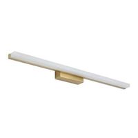 lampara de pared toolight app1853-1w brush gold led