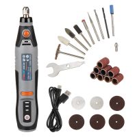 mini herramienta rotativa inalambrica de 3 velocidades juego de herramientas rotativas con carga usb y luz led para pro