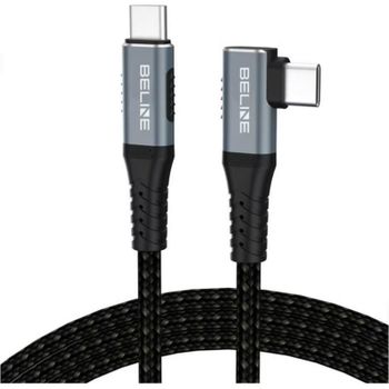 Cable Thunderbolt 4 Beline USB-C Ángulo 1m 40 Gbps 240W