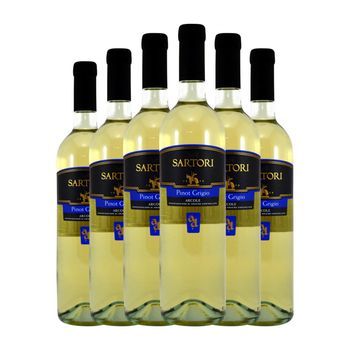 Vinicola Sartori Vino Blanco 75 Cl 12% Vol. (pack De 6 Unidades)