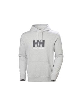 Sudadera Helly Hansen Logo Hombre Gris