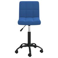 silla de comedor  silla de mesa  silla de cocina giratoria de terciopelo azul