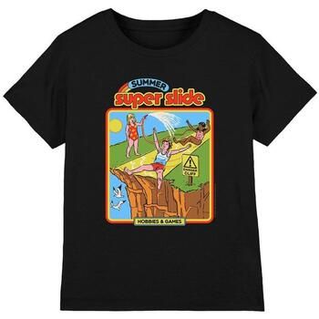 Steven Rhodes Camiseta Summer Super Slide para niña