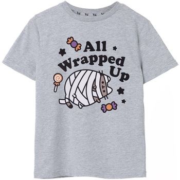 Pusheen Camiseta Halloween Mummy para niña